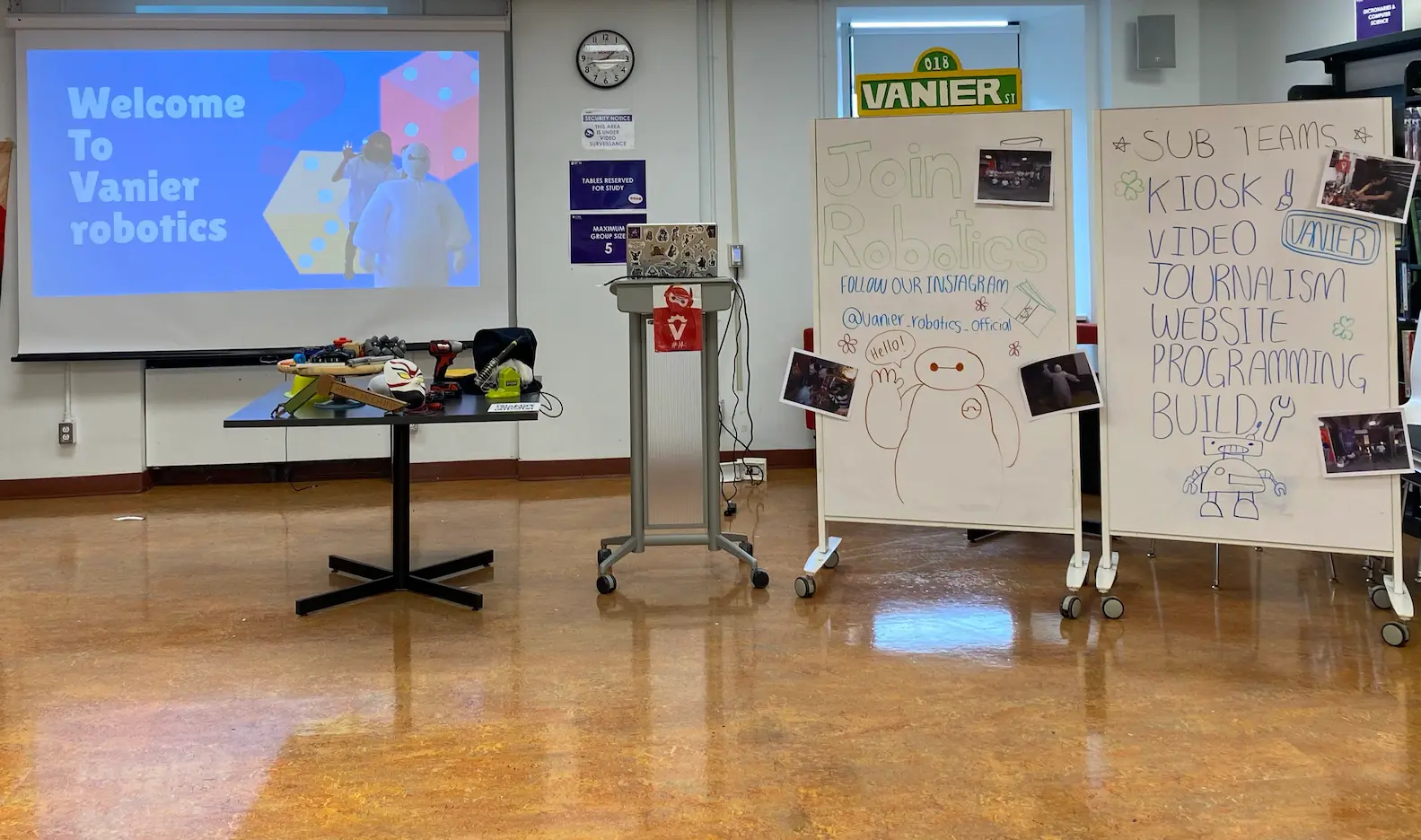 Orientation Day Robotics Presentation